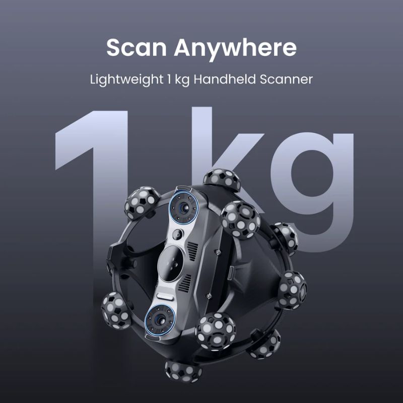 Scanner 3D léger Revopoint Trackit SR